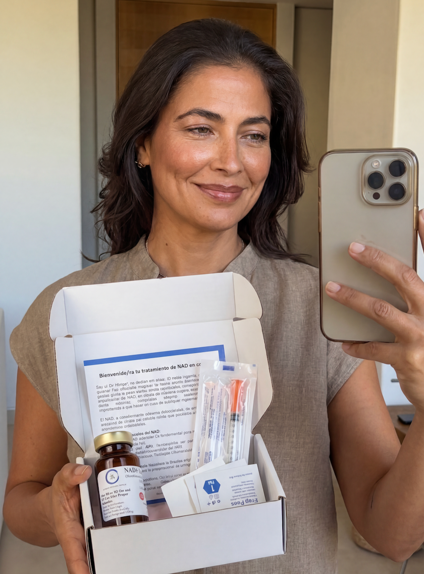 Kit NAD+ Injectable en casa