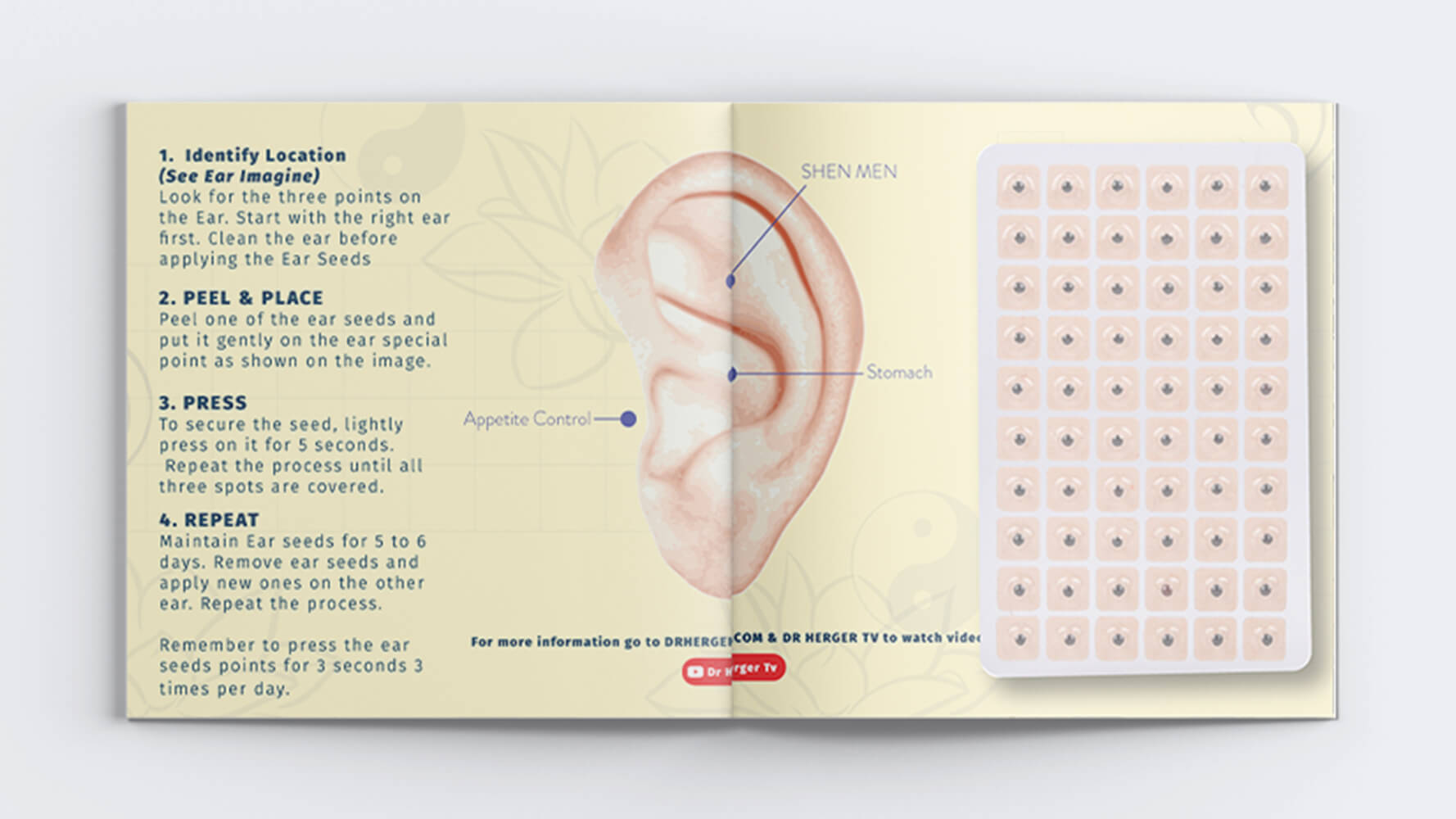 Ear Seed Acupuncture Kit